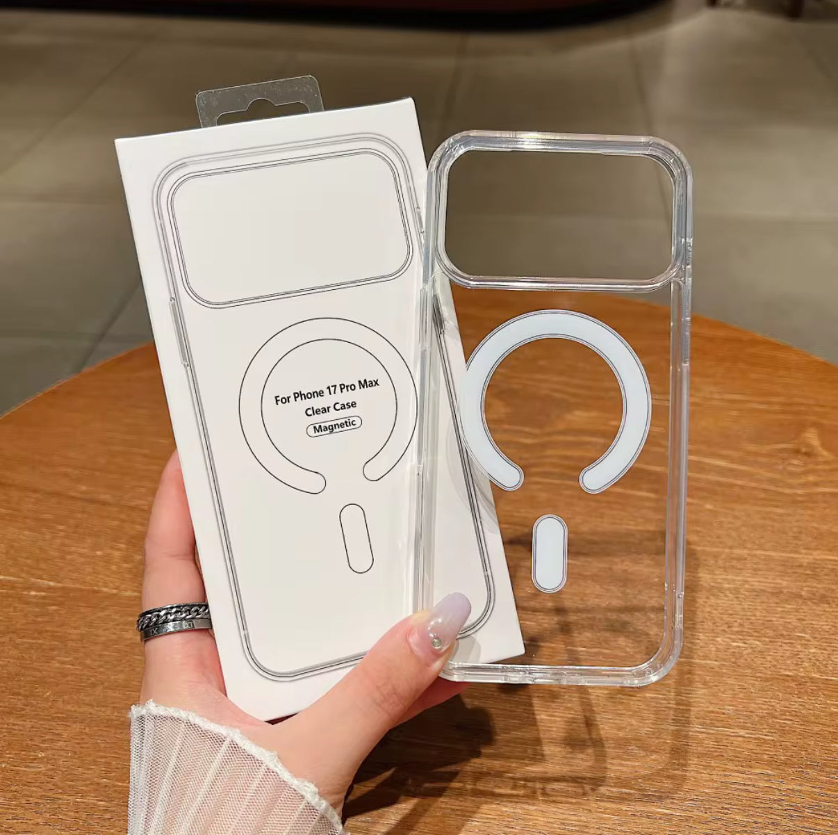 Transparent MagSafe IPhone Case