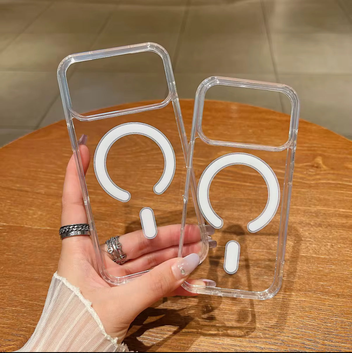 Transparent MagSafe IPhone Case